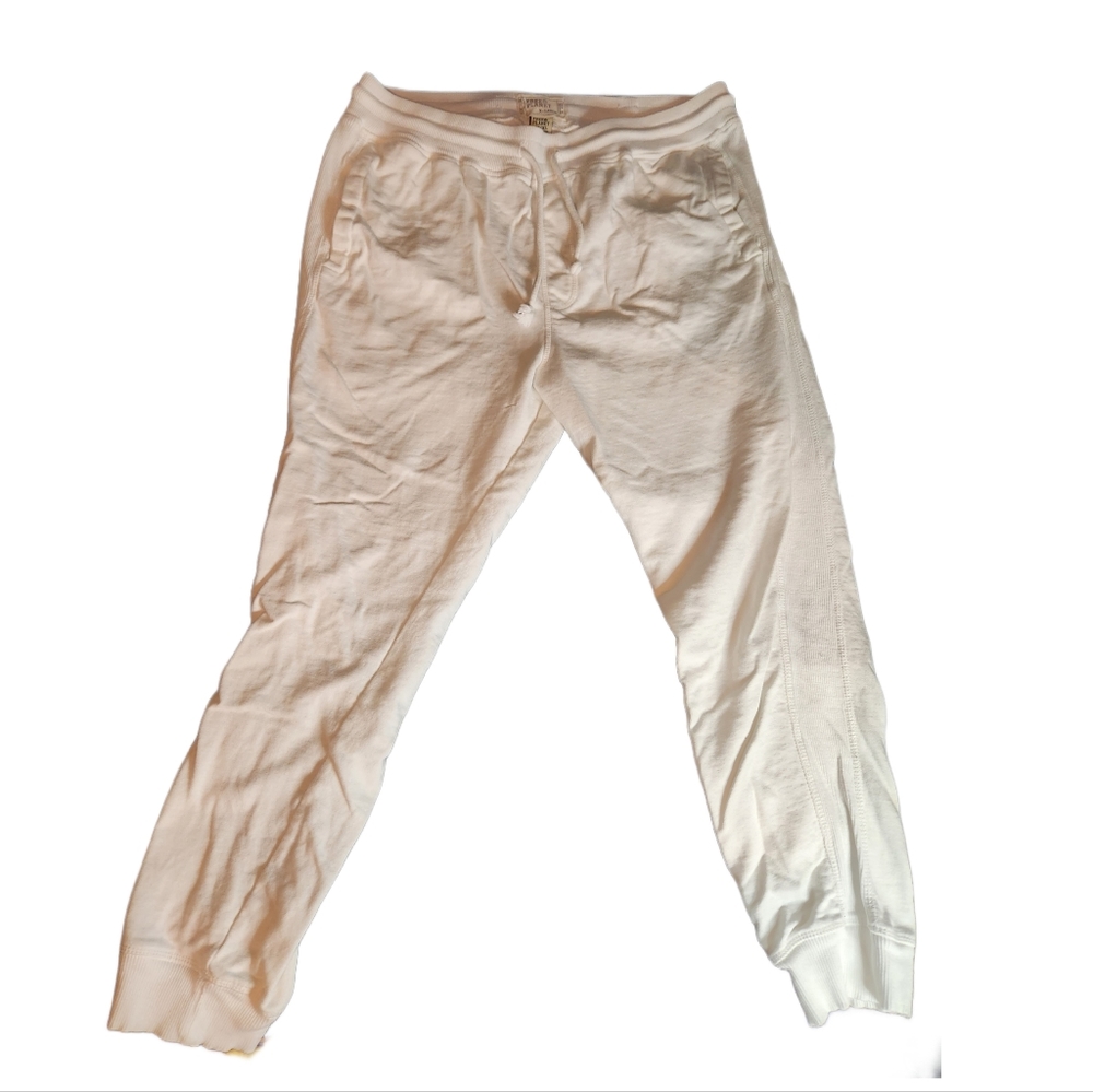 Free Planet white jogger sweatpants
